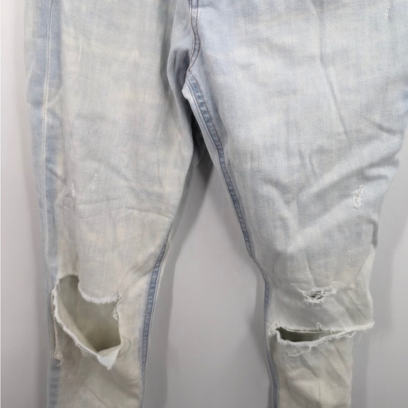 Rag and bone women’s cate Mid rise, ankle skinny light wash, distressed, size 28 - Picture 5 of 7